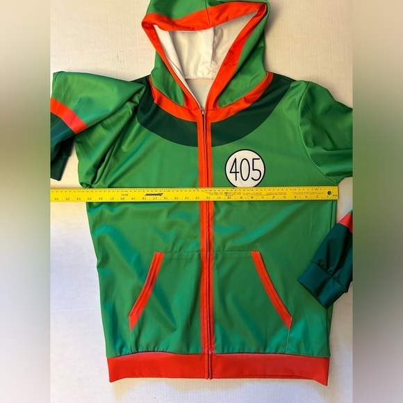 Hunter X hunter cosplay zip up Anime style hoodie zip up jacket Sz-L.  V18 - Picture 7 of 7
